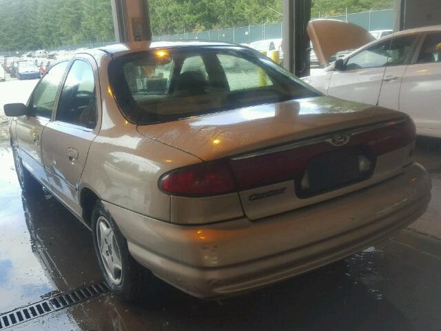 1FALP6539WK176059 - 1998 FORD CONTOUR BA TAN photo 3