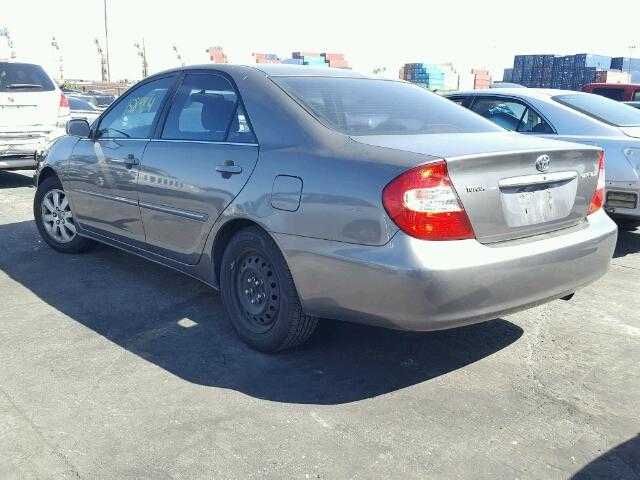4T1BE32K53U713057 - 2003 TOYOTA CAMRY LE GRAY photo 3