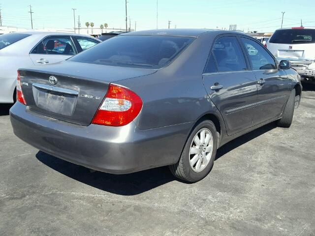 4T1BE32K53U713057 - 2003 TOYOTA CAMRY LE GRAY photo 4