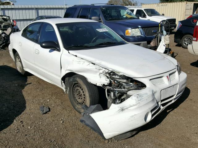 1G2NE52F55M238825 - 2005 PONTIAC GRAND AM S WHITE photo 1