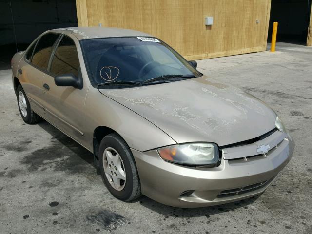 1G1JC52F937125609 - 2003 CHEVROLET CAVALIER BLACK photo 1