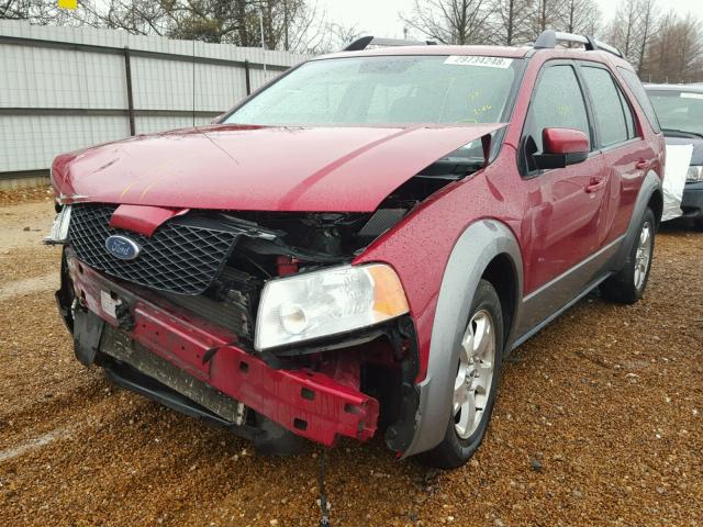 1FMZK02115GA57874 - 2005 FORD FREESTYLE RED photo 2