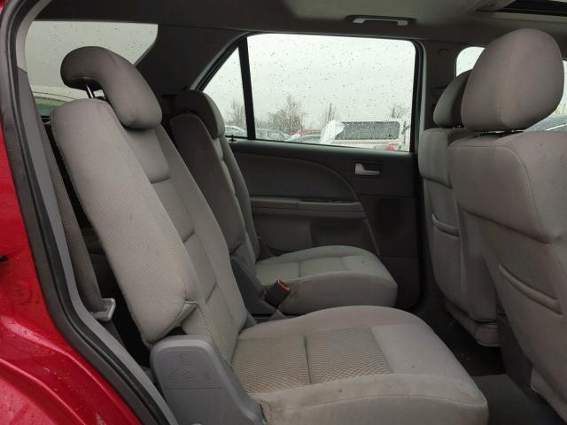 1FMZK02115GA57874 - 2005 FORD FREESTYLE RED photo 6