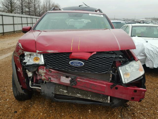 1FMZK02115GA57874 - 2005 FORD FREESTYLE RED photo 7