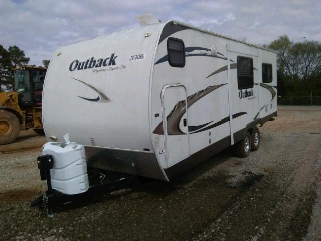 4YDT25026AB452933 - 2010 KEYSTONE OUTBACK WHITE photo 2