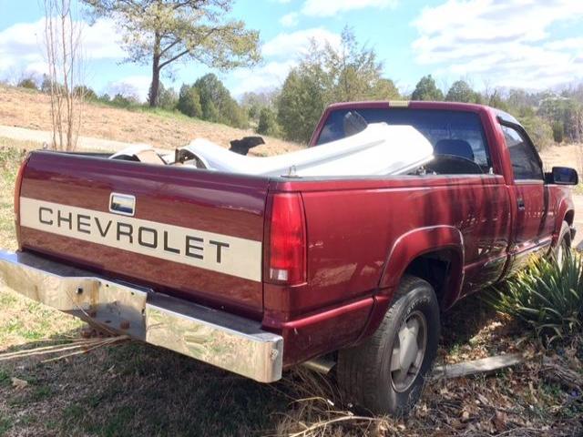 1GTEK14K2RE506575 - 1994 GMC SIERRA K15 BURGUNDY photo 4