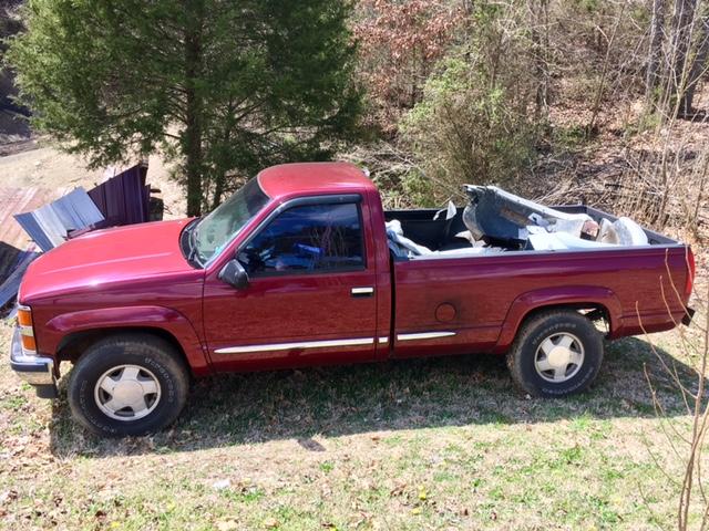 1GTEK14K2RE506575 - 1994 GMC SIERRA K15 BURGUNDY photo 9