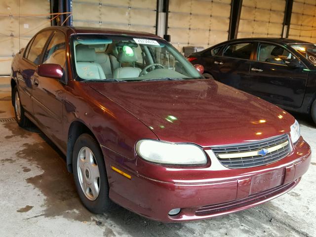 1G1NE52JX16158332 - 2001 CHEVROLET MALIBU LS 栗色 照片 1