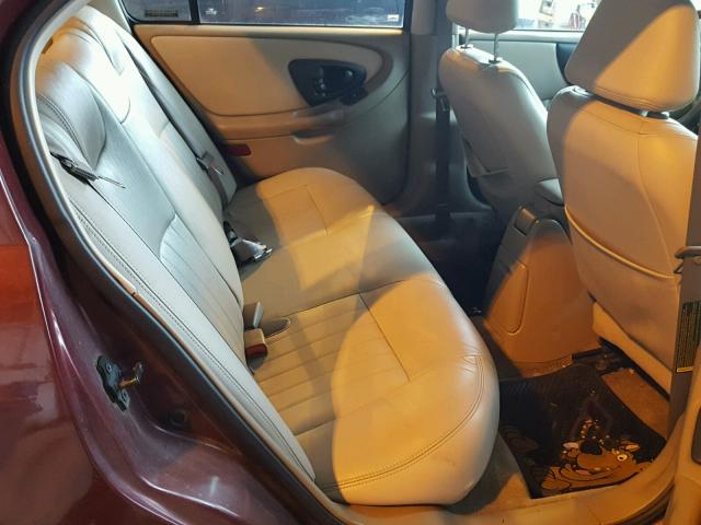 1G1NE52JX16158332 - 2001 CHEVROLET MALIBU LS 栗色 照片 6