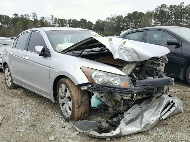 1HGCP36828A054625 - 2008 HONDA ACCORD EXL SILVER photo 1