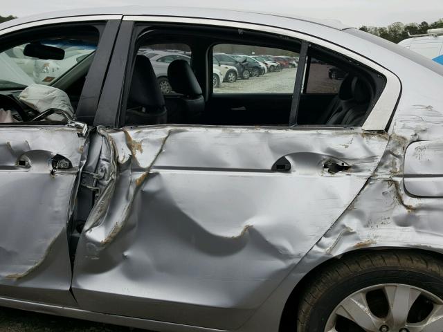 1HGCP36828A054625 - 2008 HONDA ACCORD EXL SILVER photo 10