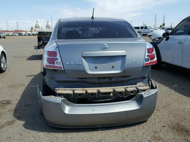 3N1AB61E87L665479 - 2007 NISSAN SENTRA 2.0 GRAY photo 9