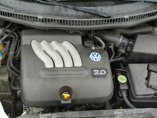 3VWCK21C81M458750 - 2001 VOLKSWAGEN NEW BEETLE 银色 照片 7