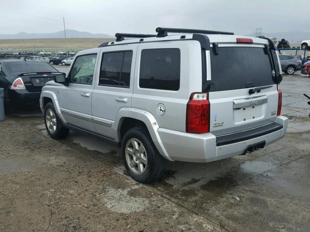 1J8HG58226C366902 - 2006 JEEP COMMANDER SILVER photo 3