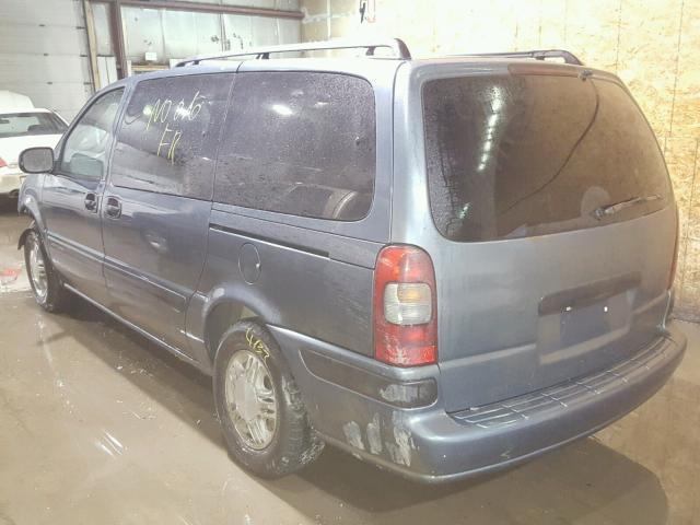 1GNDV23EX5D101088 - 2005 CHEVROLET VENTURE LS BLUE photo 3