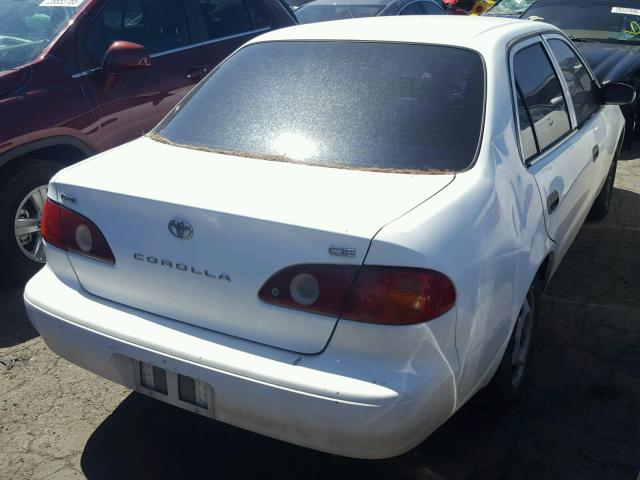 1NXBR12E41Z542866 - 2001 TOYOTA COROLLA CE WHITE photo 4