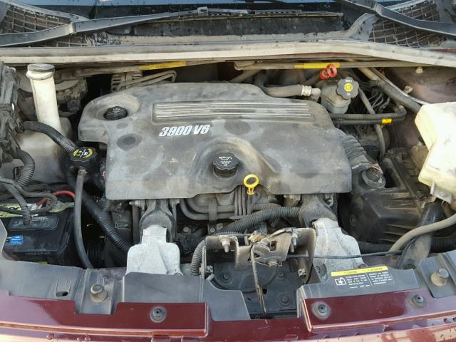 1GNDU23168D100847 - 2008 CHEVROLET UPLANDER L 勃艮第红 照片 7