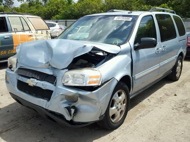 1GNDV33137D175099 - 2007 CHEVROLET UPLANDER L BLUE photo 2