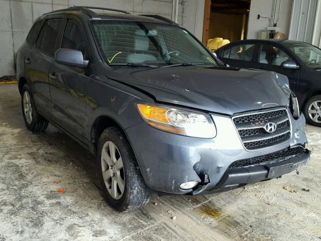 5NMSH73E57H118394 - 2007 HYUNDAI SANTA FE S GRAY photo 1