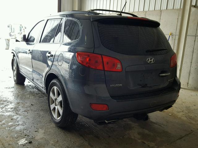 5NMSH73E57H118394 - 2007 HYUNDAI SANTA FE S GRAY photo 3