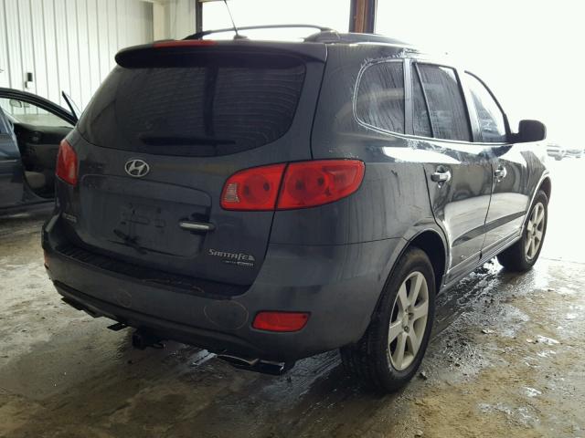 5NMSH73E57H118394 - 2007 HYUNDAI SANTA FE S GRAY photo 4