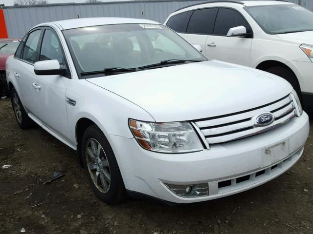 1FAHP24W18G164939 - 2008 FORD TAURUS SEL WHITE photo 1