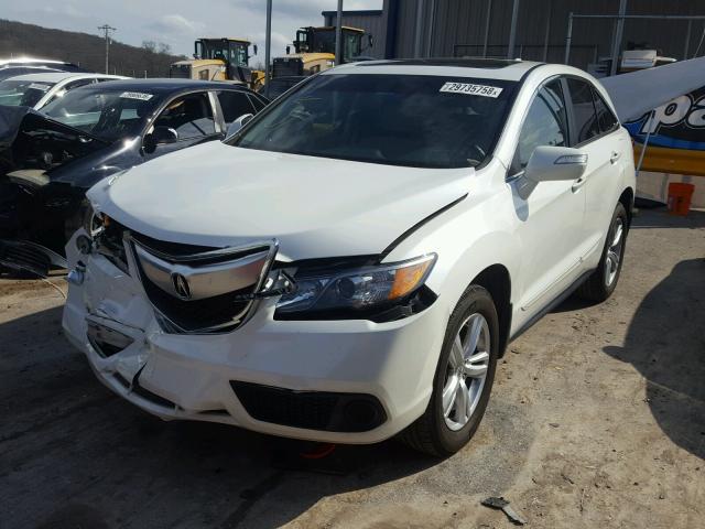 5J8TB3H39DL014041 - 2013 ACURA RDX BASE WHITE photo 2