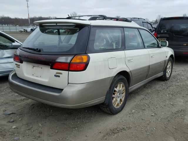 4S3BH806937609961 - 2003 SUBARU LEGACY OUT CREAM photo 4