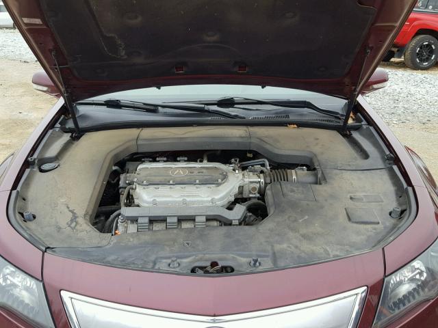 19UUA8F22DA001335 - 2013 ACURA TL MAROON photo 7