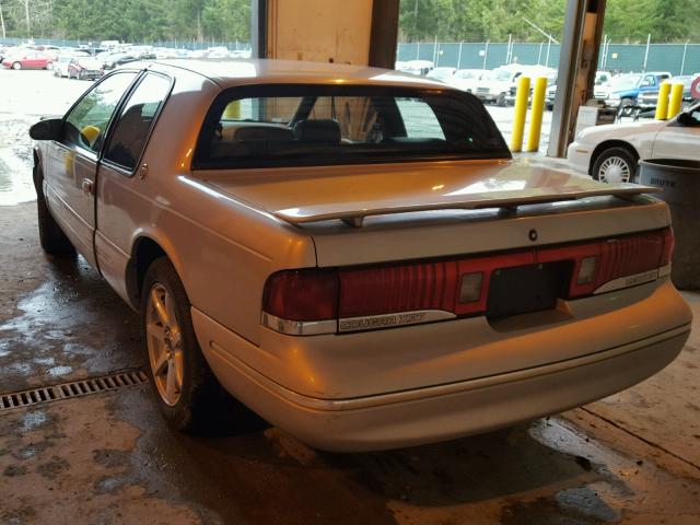 1MELM62W0TH636475 - 1996 MERCURY COUGAR XR7 SILVER photo 3