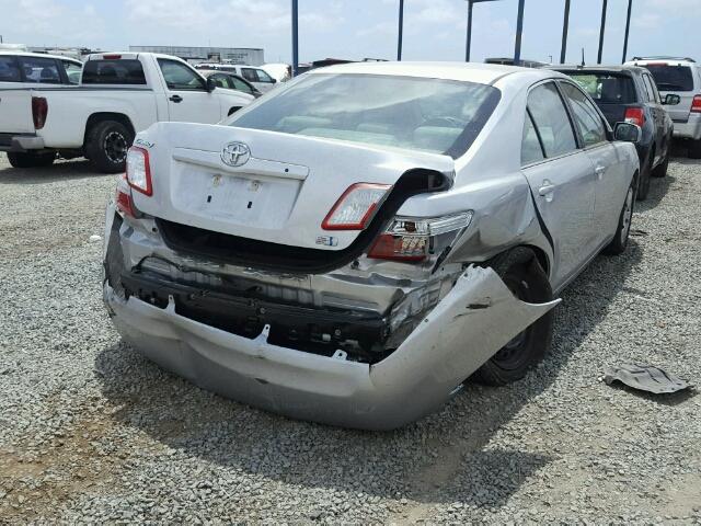 4T1BB46K89U071547 - 2009 TOYOTA CAMRY HYBR SILVER photo 4