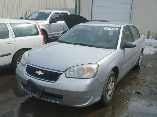 1G1ZS58F27F100589 - 2007 CHEVROLET MALIBU LS SILVER photo 2