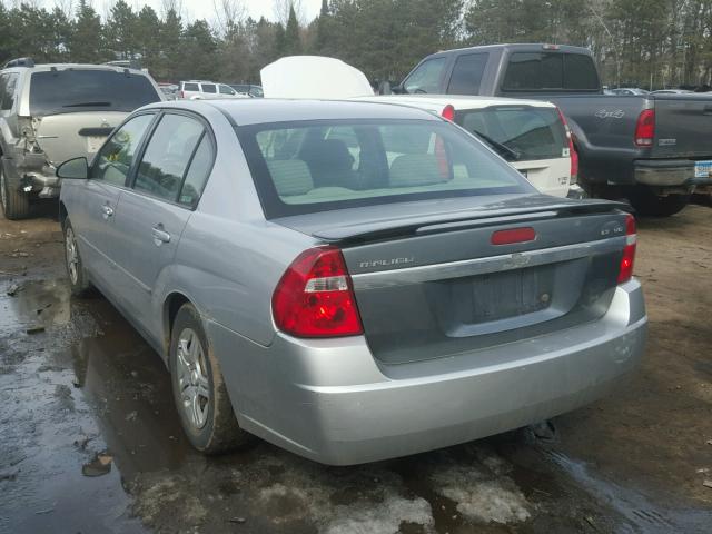 1G1ZS58F27F100589 - 2007 CHEVROLET MALIBU LS SILVER photo 3