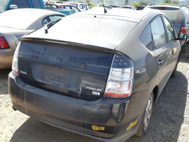 JTDKB20U653086650 - 2005 TOYOTA PRIUS BLACK photo 4