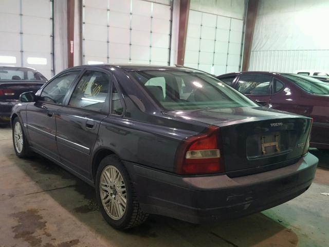 YV1TS90D3Y1097807 - 2000 VOLVO S80 T6 TUR CHARCOAL photo 3