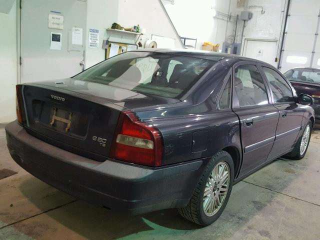 YV1TS90D3Y1097807 - 2000 VOLVO S80 T6 TUR CHARCOAL photo 4