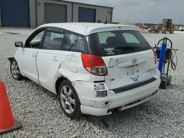 2T1KY38E63C117546 - 2003 TOYOTA COROLLA MA WHITE photo 3