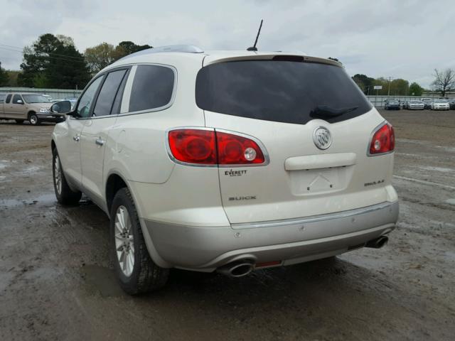 5GAKRCED0CJ261852 - 2012 BUICK ENCLAVE WHITE photo 3