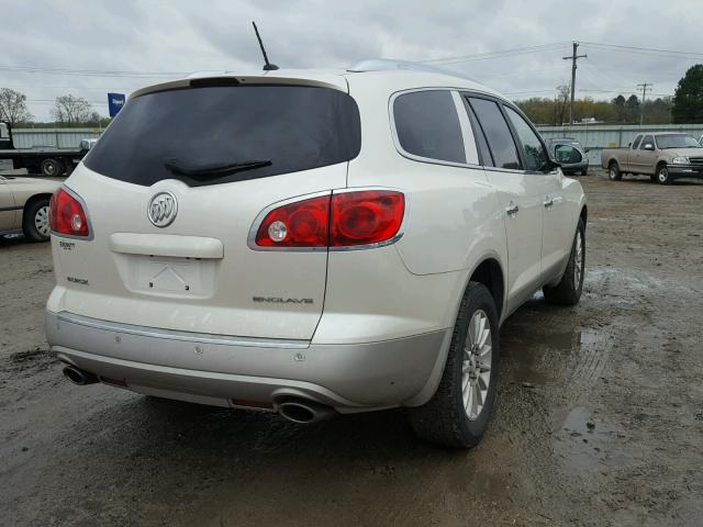 5GAKRCED0CJ261852 - 2012 BUICK ENCLAVE WHITE photo 4