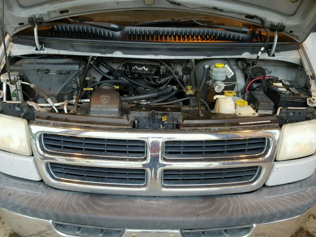 2B4HB15Y1XK551934 - 1999 DODGE RAM WAGON GRAY photo 7