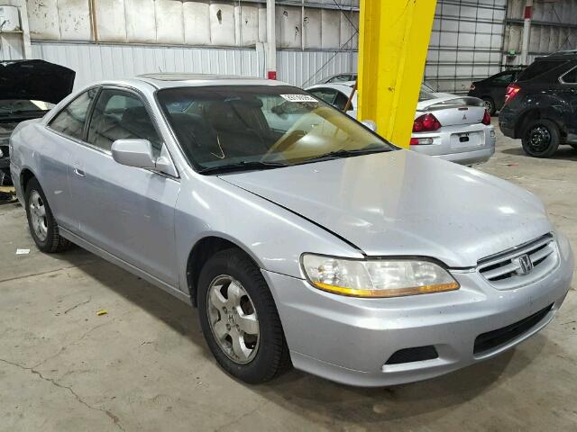 1HGCG32521A007645 - 2001 HONDA ACCORD EX SILVER photo 1