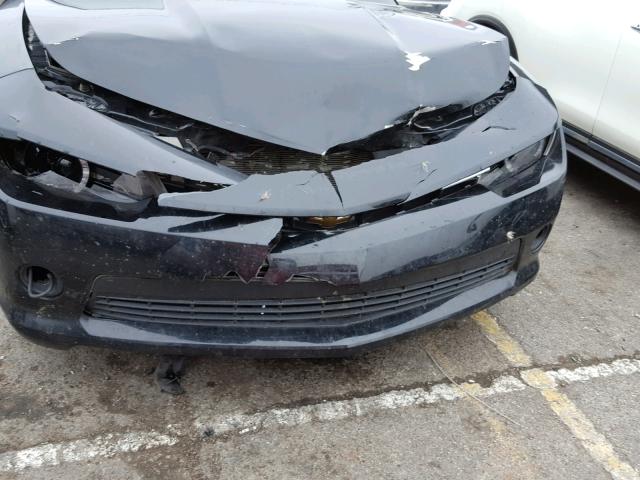 2G1FB1E36E9277447 - 2014 CHEVROLET CAMARO LT BLACK photo 9