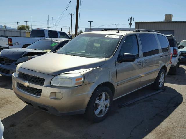 1GNDV23L45D161687 - 2005 CHEVROLET UPLANDER L 金色 照片 2