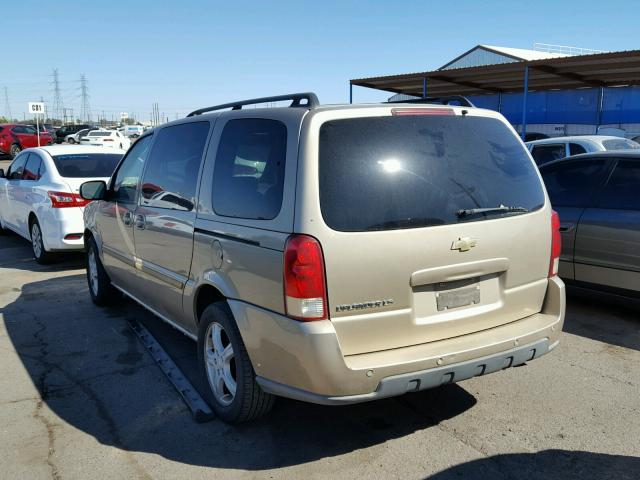 1GNDV23L45D161687 - 2005 CHEVROLET UPLANDER L 金色 照片 3
