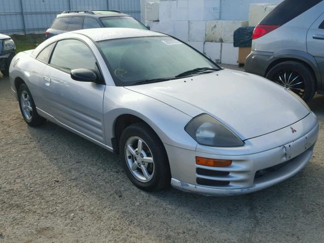 4A3AC34G5YE116519 - 2000 MITSUBISHI ECLIPSE RS SILVER photo 1