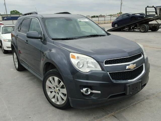 2CNFLPEY4A6387844 - 2010 CHEVROLET EQUINOX GRAY photo 1