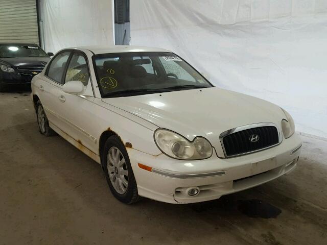 KMHWF35HX4A994421 - 2004 HYUNDAI SONATA GLS WHITE photo 1