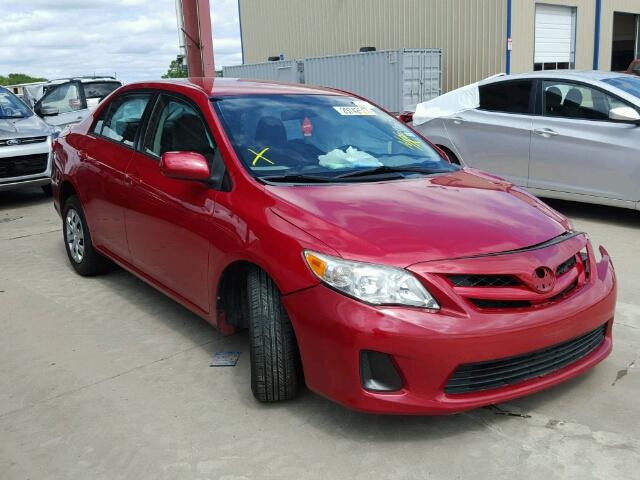 2T1BU4EE4BC622473 - 2011 TOYOTA COROLLA/S/ RED photo 1