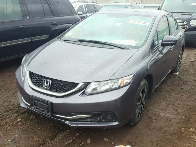 19XFB2F86FE212379 - 2015 HONDA CIVIC EX 灰色 照片 2