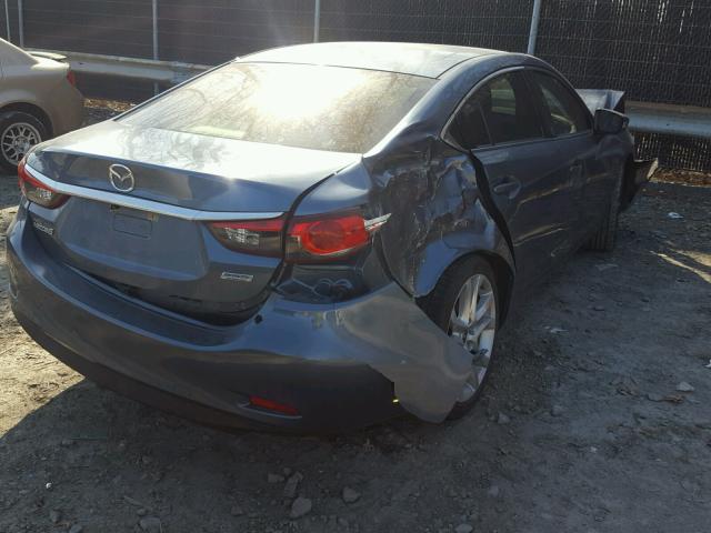 JM1GJ1V63E1157909 - 2014 MAZDA 6 TOURING BLUE photo 4